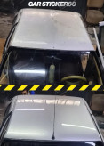 کاور بدنه نقره ای متالیک خودرو (پوشاندن آفتاب سوختگی)