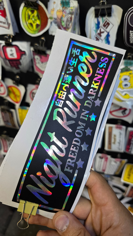 استیکر خودرو کد 205