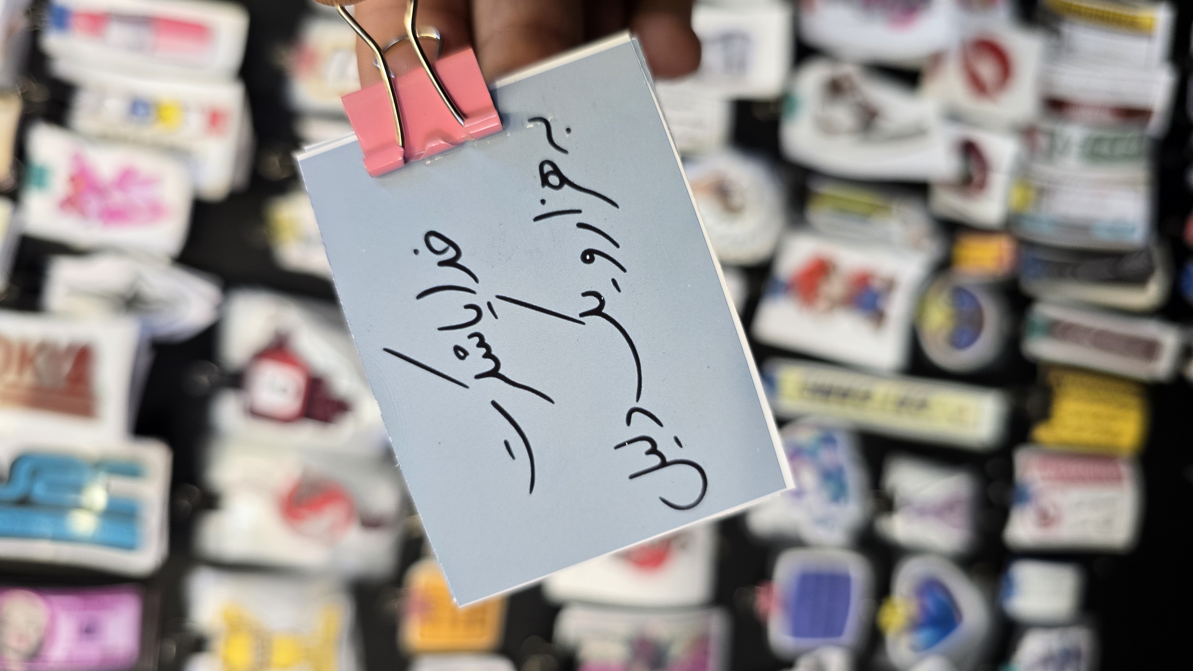 استیکر بدنه و داشبورد خودرو کد 359