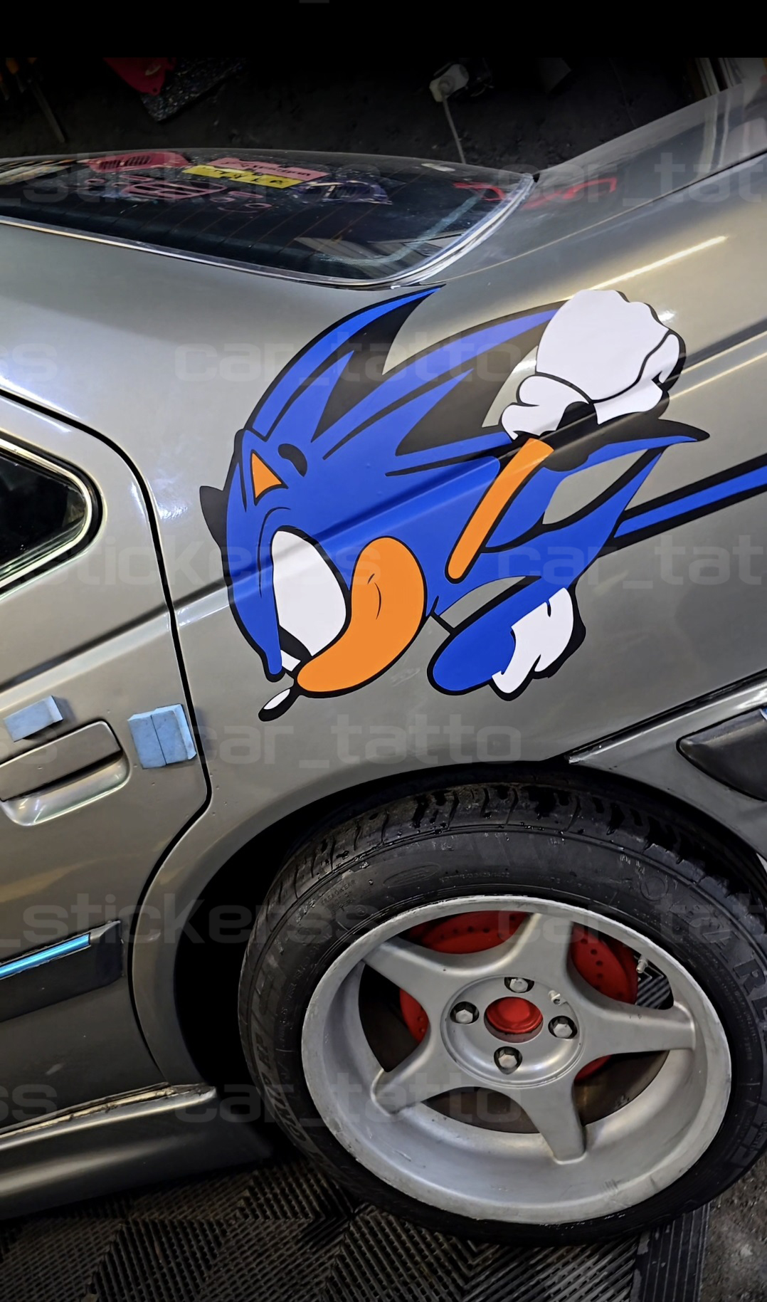 استیکر سونیک sonic خودرو